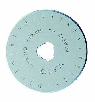 Ersatzklingen für OLFA Rollschneider 45 mm (1 Packung/10 Stück)
